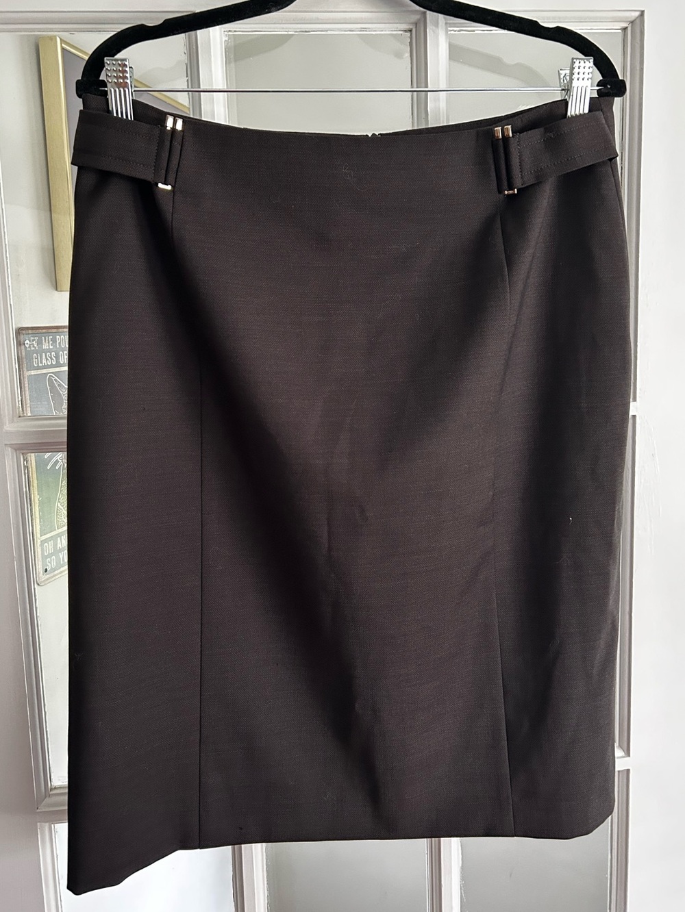 NWT BOSS Classic Black Women's Pencil Skirt